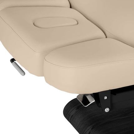 Elektrinis gultas SILLON RELAX, smėlio spalvos, juodas pagrindas - nuotrauka 9