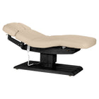 Elektrinis gultas SILLON RELAX, smėlio spalvos, juodas pagrindas