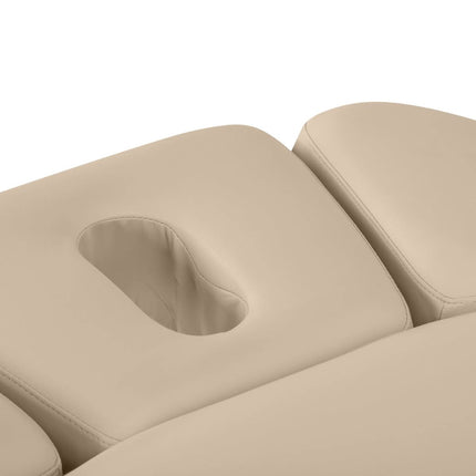 Elektrinis gultas SILLON RELAX, smėlio spalvos, šviesus pagrindas - nuotrauka 12