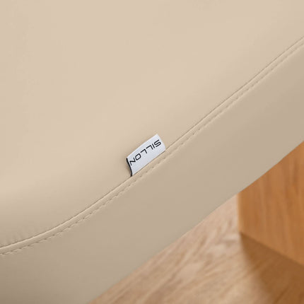 Elektrinis gultas SILLON RELAX, smėlio spalvos, šviesus pagrindas - nuotrauka 18