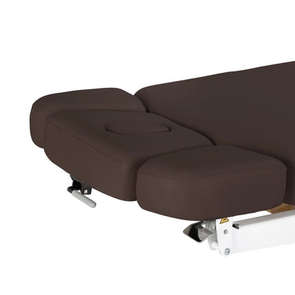 Elektrinis gultas SILLON RELAX, tamsiai rudas, šviesus pagrindas - nuotrauka 13
