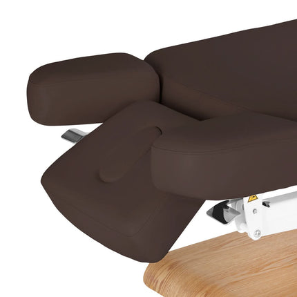 Elektrinis gultas SILLON RELAX, tamsiai rudas, šviesus pagrindas - nuotrauka 14