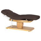 Elektrinis gultas SILLON RELAX, tamsiai rudas, šviesus pagrindas