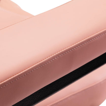 Kosmetologinis gultas SILLON CLASSIC rožinis juodas dirbtinė oda lengva priežiūra salonui
