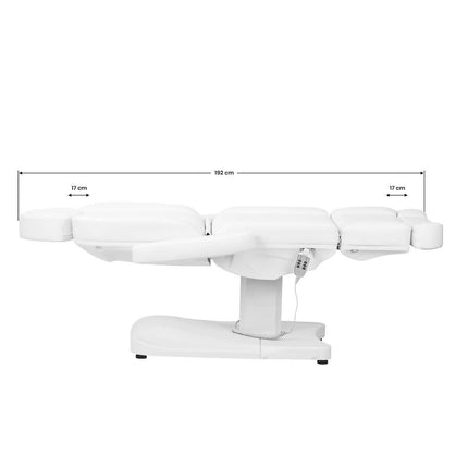 Pakuotas elektrinis kosmetologinis gultas AZZURRO 803D – saugus pristatymas profesionaliems salonams