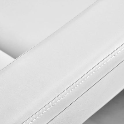 Grožio salono elektrinis gultas AZZURRO 891 baltas ergonomiškas meistro darbo vieta