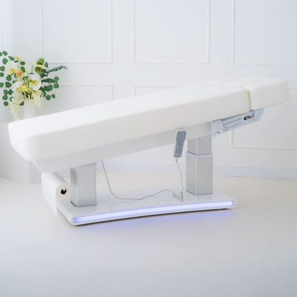 Elektrinis kosmetologinis gultas HABYS PRESTIA 4 variklių, baltas - nuotrauka 9