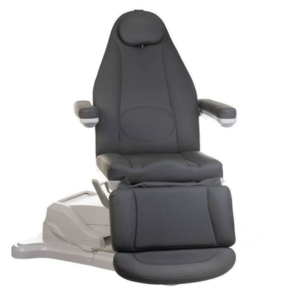 BS MAZARO BR-6672 pilkas kosmetologinis gultas su 4 varikliais – idealus grožio kabinetui ir SPA procedūroms