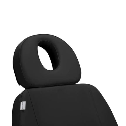 Juodas SILLON elektrinis gultas spa ir grožio kabinetui – šiuolaikiškas dizainas ir funkcionalumas