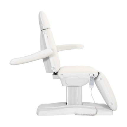 Profesionalus elektrinis gultas SILLON ECLIPSE baltas – atitinka medicinos kabineto reikalavimus