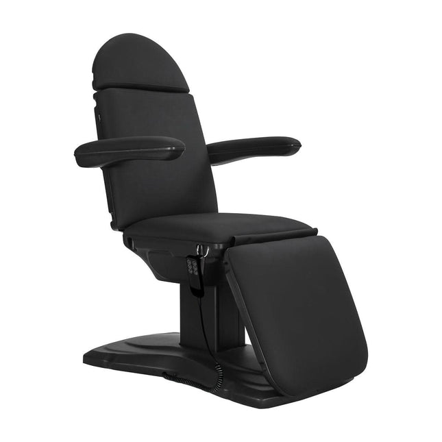 SILLON ECLIPSE elektrinis kosmetologinis gultas 3 variklių, juodas – profesionali grožio salono įranga