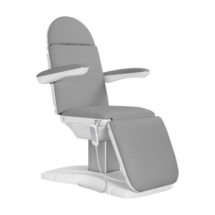 SILLON ECLIPSE elektrinis kosmetologinis gultas 3 variklių, pilkas – profesionali grožio salono įranga