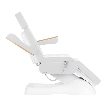 Profesionalus elektrinis gultas SILLON LUX 273B kosmetologijos kabinetui, baltos spalvos