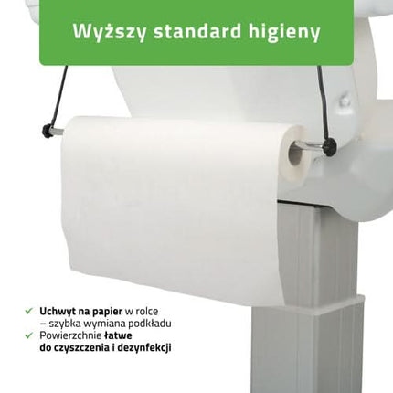 Elektrinis kosmetologinis krėslas HABYS RAVIA PRO 3, baltas - nuotrauka 9