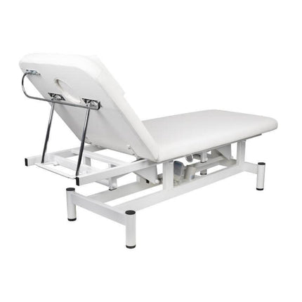 Profesionalus baltas masažo gultas SILLON 079 – BeautyKit baldai kosmetologijos procedūroms