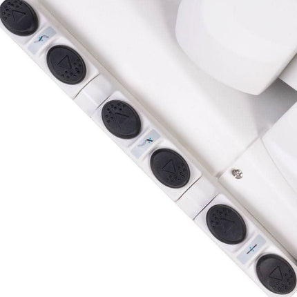 AZZURRO 708B baltas elektrinis gultas – patikimi baldai intensyvaus darbo SPA ir grožio salonams