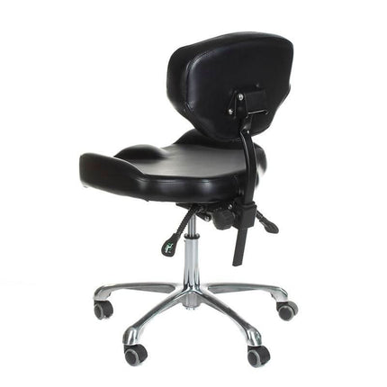 BS ELMO INKOO tatuiruočių studijos kėdutė su ergonominiu atlošu – ideali ilgoms seansų sesijoms