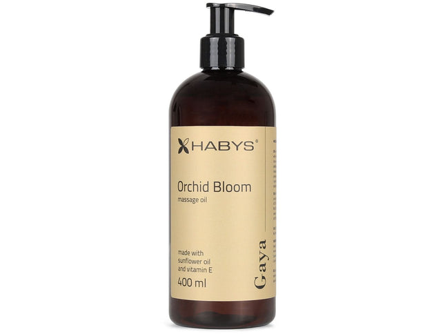 Masažo aliejus HABYS GAYA Orchid Bloom, 400 ml