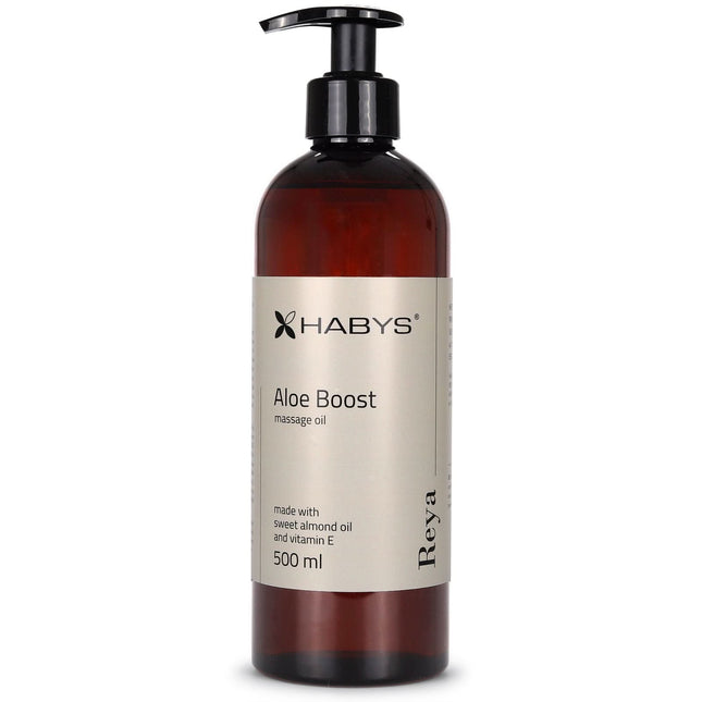 Masažo aliejus HABYS Reya Aloe Boost, 500 ml