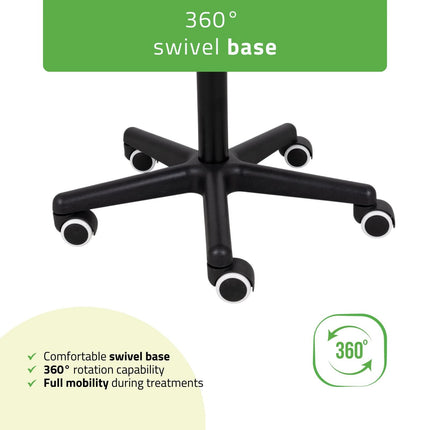 Meistro kėdutė balno tipo HABYS LUMO Comfy Base k501, balta