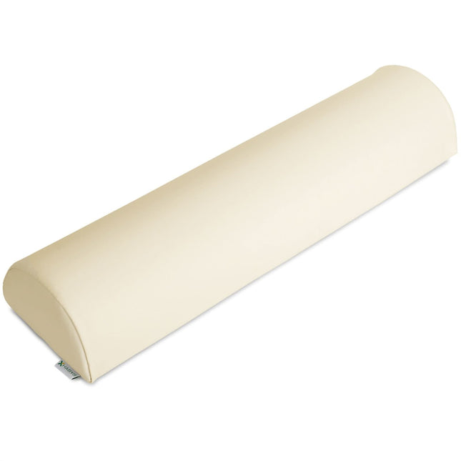 Pusapaļš spilvens 60×15×10 cm SATIN COMFORT K707, krēmkrāsa