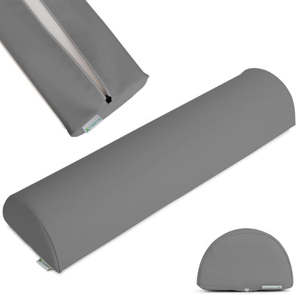 Pusapaļš balsts 60×15×10 cm SATIN COMFORT K722, pelēks