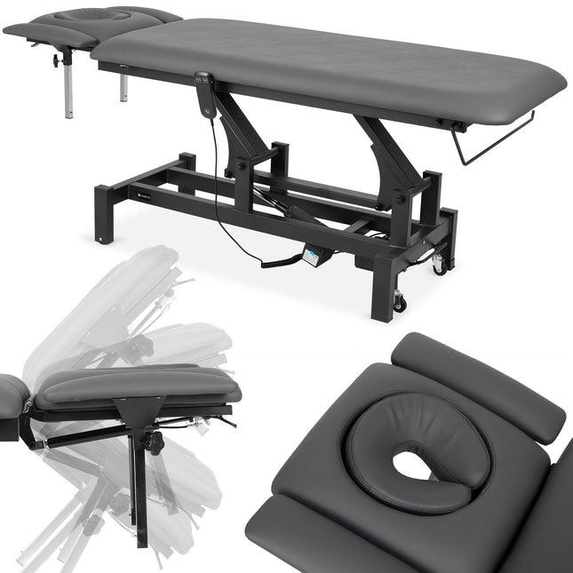 Habys Fortis 4 ERGO Gray stacionarus masažo ir reabilitacijos stalas profesionaliam salonui