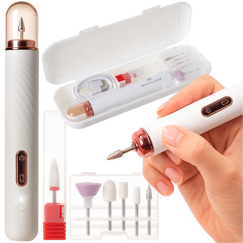 BEAUTYLUSHH belaidė nagų freza BeautyKit – profesionali aparatinė manikiūro priemonė salonams
