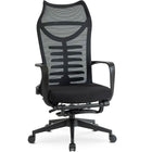 Mebel Elite ergonomiška biuro kėdė ACTON juoda – optimali laikysenos palaikymo funkcija