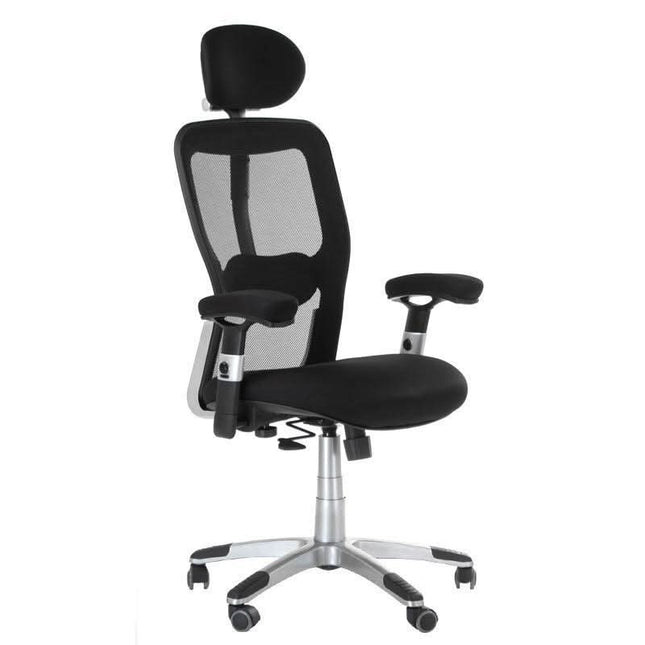 BS CorpoComfort BX-4147 ergonomiška juoda biuro kėdė – profesionali sėdimoji vieta ilgoms darbo sesijoms