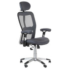BS CorpoComfort BX-4147 ergonomiška pilka biuro kėdė – optimali laikysenos parama ilgoms darbo sesijoms