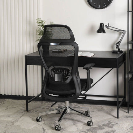 LITOS kėdė su atsilošimo funkcija – ergonomiška atrama nugarai ilgo darbo prie kompiuterio metu