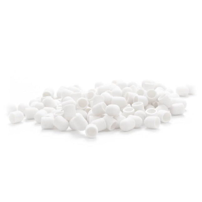EXO HARD CAP abrazyvinis antgalis 10 mm grūdėtumas 220 baltas 500 vnt. manikiūrui ir pedikiūrui