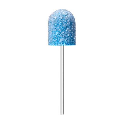 EXO Blue Med Cap 10 mm abrazyviniai antgaliai pedikiūrui – vandeniui atsparūs, skirti intensyviam salonų darbui
