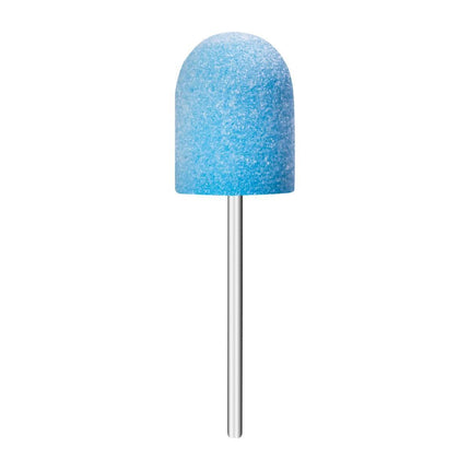 EXO Blue Med Cap 220 abrazyviniai antgaliai salonų pedikiūrui – vandeniui atsparūs, 13 mm, higieniški vienkartiniai antgaliai