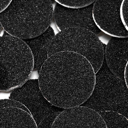 EXO PODODISK #100 abrazyviniai diskai 20 mm pėdų valymui – higieniški vienkartiniai priedai manikiūrui ir pedikiūrui