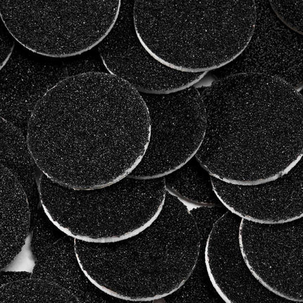 EXO vienkartiniai abrazyviniai diskai #120 pododisk laiklikliui – profesionalus pėdos valymas pedikiūro procedūrai