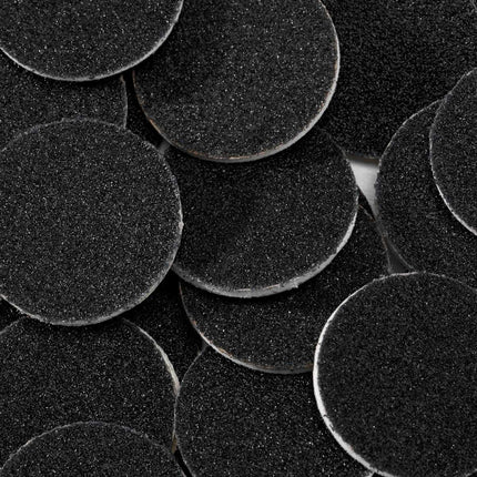 EXO PODODISK abrazyviniai diskai pedomis valymui – vienkartiniai #150 grūdėtumo diskai profesionaliam salonų naudojimui