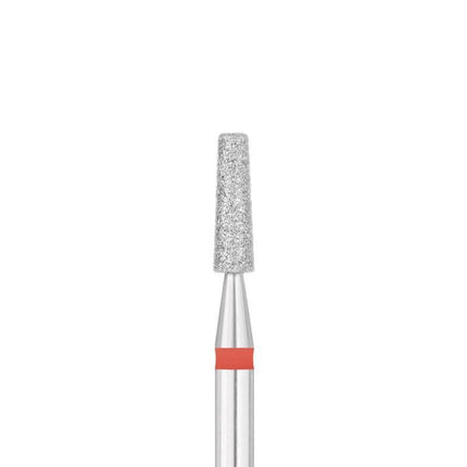 EXO PRO kūgio formos deimantinis antgalis 2.5 mm – skirtas hibrido šalinimui ir nagų formavimui salone