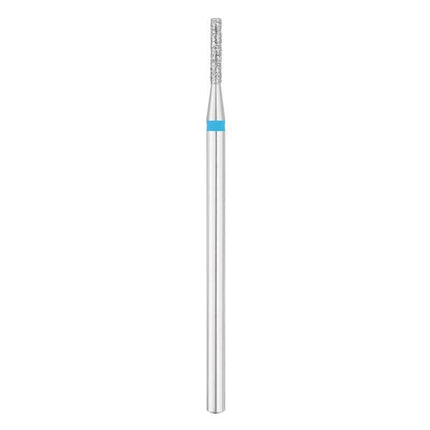 EXO PRO deimantinis frezos antgalis cilindro formos 1,4 mm DIAMOND CYLINDER BL mėlynas manikiūro pedikiūro įranga