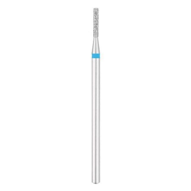 EXO PRO deimantinis frezos antgalis cilindro formos 1,4 mm DIAMOND CYLINDER BL mėlynas manikiūro pedikiūro įranga