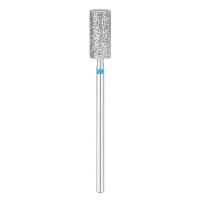 EXO PRO frezos antgalis DIAMOND CYLINDER 6,0 mm BL – deimantinis manikiūro pedikiūro antgalis profesionaliam naudojimui