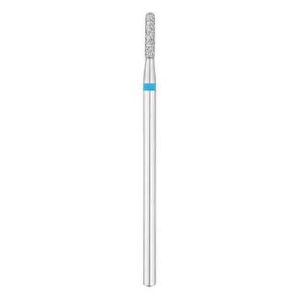 EXO PRO deimantinis frezos antgalis cilindro formos 1.8 mm BL mėlynas – profesionalus manikiūro ir pedikiūro įrankis