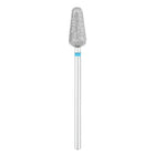 EXO PRO deimantinis frezos antgalis DROP ROUND 5,5 mm mėlynas BL – profesionalus manikiūro pedikiūro įrankis