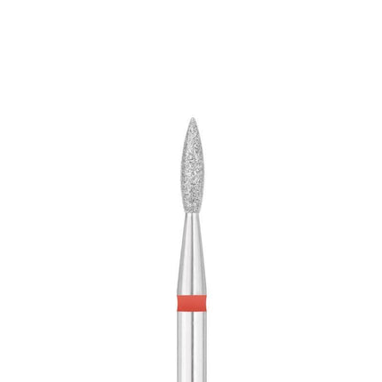 EXO PRO Diamond Flame 2,1 mm deimantinė freza – ilgaamžė danga tiksliam nagų apdirbimui manikiūro salone