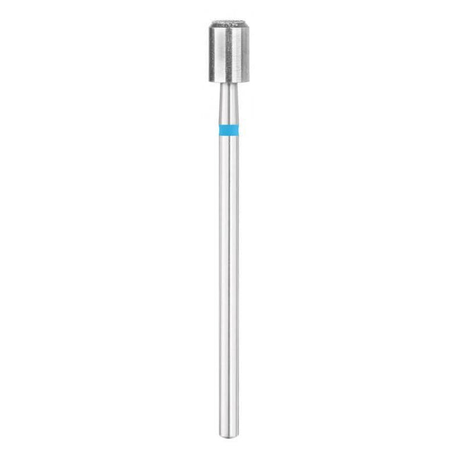 EXO PRO frezos antgalis Diamond Front Roller 5,0 mm mėlynas (BL) – deimantinis cilindras manikiūrui ir pedikiūrui