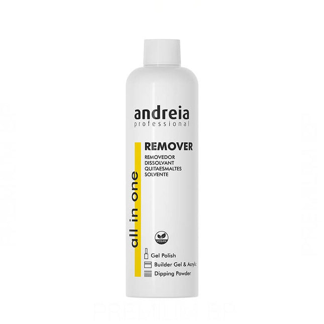 Andreia Professional All In One Remover 250 ml – universalus nagų lako valiklis profesionaliam manikiūro salonui