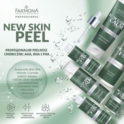 FARMONA NEW SKIN serijos kaukė 200 ml – drėkina ir ramina jautrią odą po intensyvių kosmetologinių procedūrų