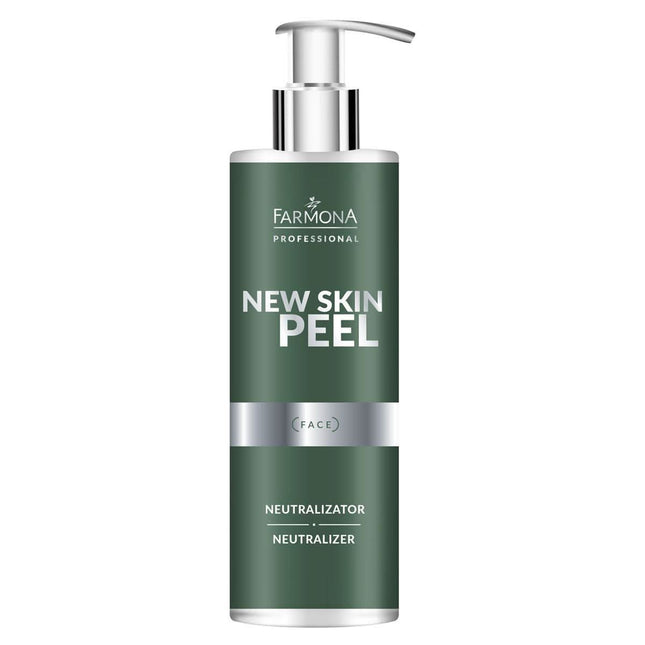 FARMONA NEW SKIN PEEL neutralizatorius 280 ml – profesionalus rūgščių neutralizavimo kosmetikos produktas po eksfoliacijos pr