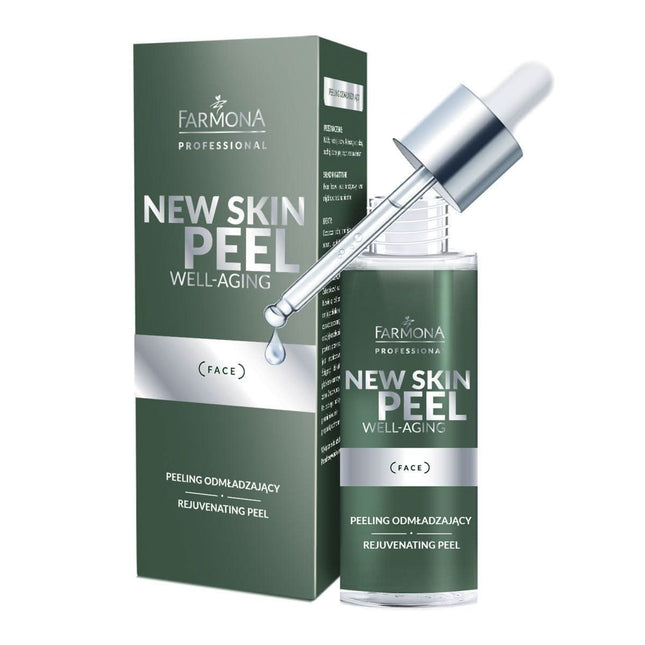 FARMONA NEW SKIN PEEL WELL-AGING atjauninantis rūgštinis pilingas 30 ml – profesionali kosmetika brandžiai odai